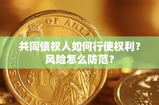 济南共同债权人如何行使权利？风险怎么防范？