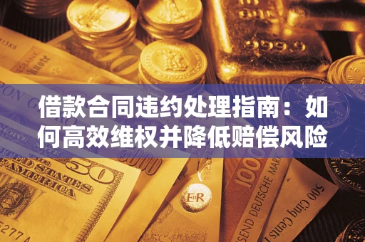 济南借款合同违约处理指南：如何高效维权并降低赔偿风险？