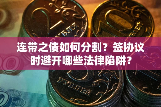 济南连带之债如何分割？签协议时避开哪些法律陷阱？