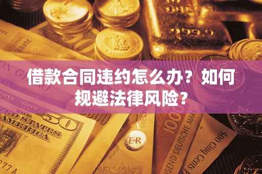 济南借款合同违约怎么办？如何规避法律风险？